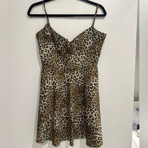 Blue Life Cheetah Mini Dress